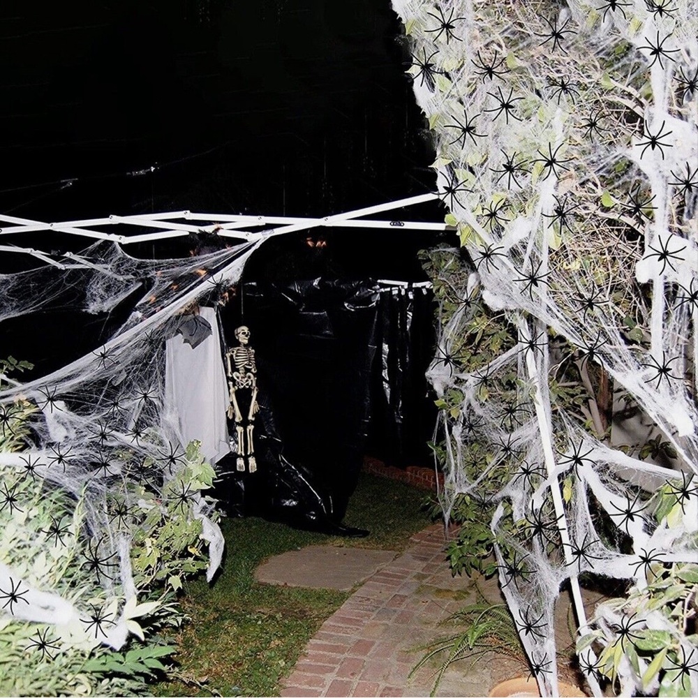 New Halloween Spider Web decor 1000sqft